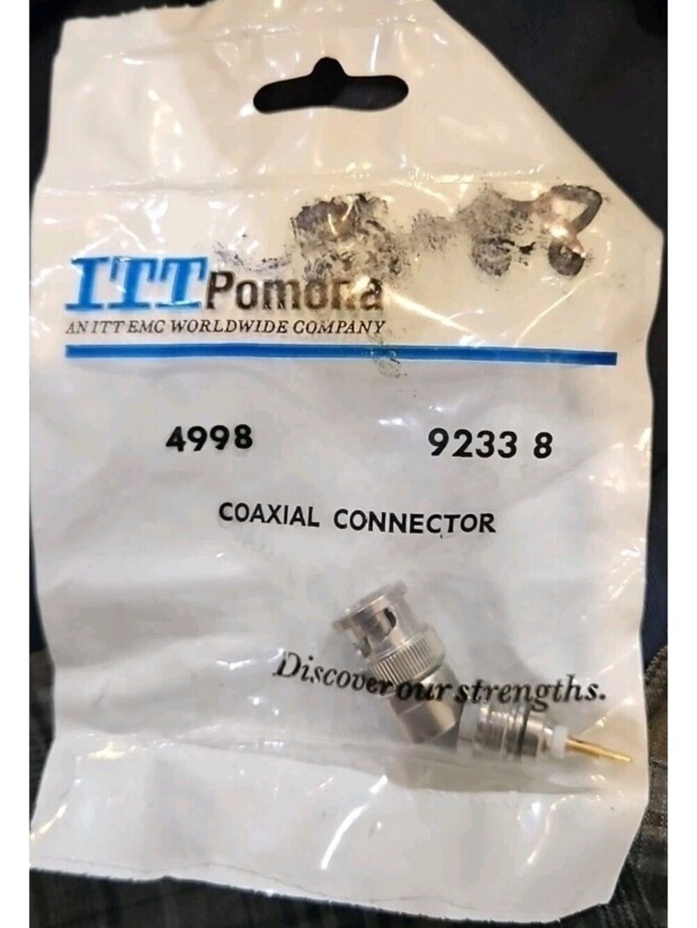 ITT Pomona 4998 BNC Connector RG58
